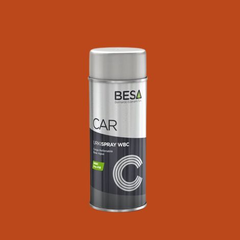 Bombe de peinture Orange Rouge RAL 2001 Mat