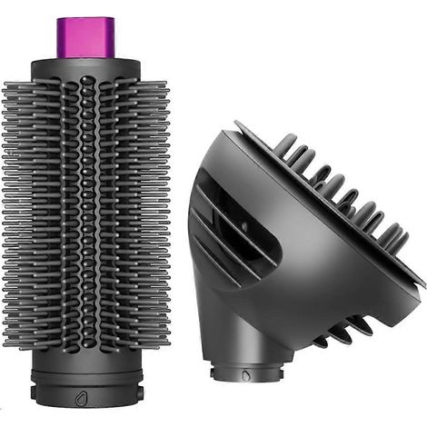 Volumen-Rundbürste und Lockendiffusor für Airwrap Lockenstab HS01 HS05 HS08, Zubehör B (1/5)