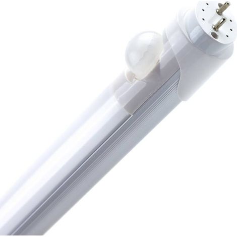 Tubo LED T8 G13 60 cm Aluminio con Detector de Movimiento PIR il. Seguridad Conexión Dos Laterales 9W 100lm/W (1/2)