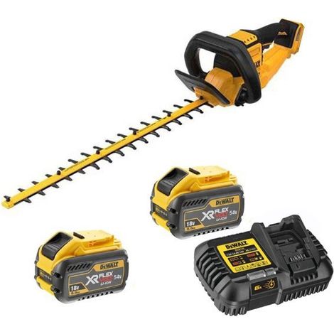 Dewalt DCMHT573X2 XR 65cm Garden Hedge Trimmer 31mm Capacity Flexvolt 54v 2x9ah (1/5)