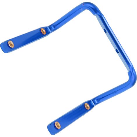 Flaschenhalter aus Aluminiumlegierung, einfach zu montieren, leicht, sicher und robust, blaues Fahrradzubehör (1/5)