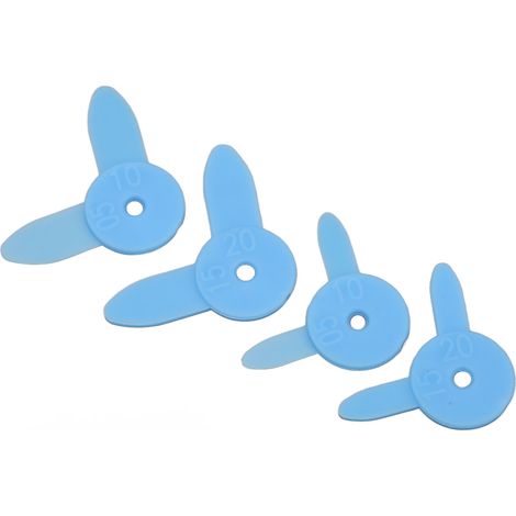 4 Pièces Règle de Mesure Dentaire Résistante à la Chaleur, Outil Professionnel pour Cliniques et Hôpitaux (1/5)