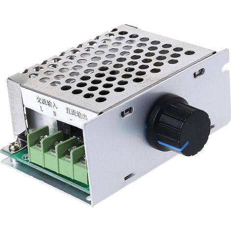 Contrôleur de vitesse pour moteur à balais CC 220 V, entrée CA 220 V, sortie CC 10-210 V PWM (1/5)