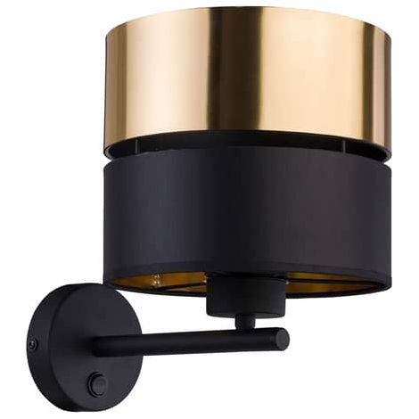 [NEUWERTIG] Euluna Wandleuchte Hilton Led Leselicht Wandlampe Wandlicht Lampe Schwarz Gold B-Ware