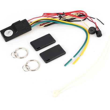 Alarme intelligente antivol sans fil pour moteur de voiture, antivol et détournement de véhicule (1/5)