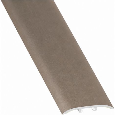 Barra de umbral universal de aluminio titanio de 38 mm de largo. 830 mm