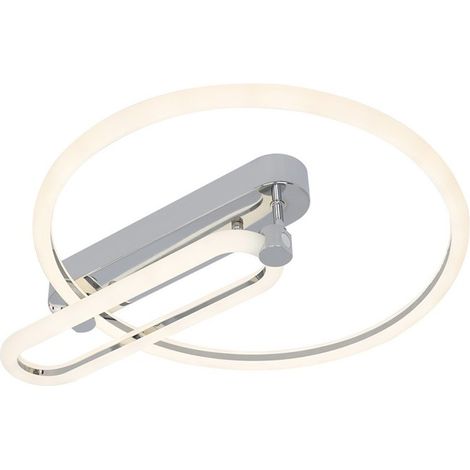 Plafon 57w 3000k, 4000k, 6500k Cromo Adhara 8x49x40cm 7695Lm Regulable, Memoria y C. Remoto (1/4)