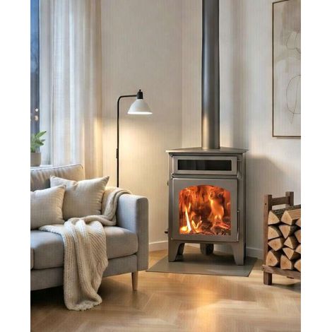 Estufa de leñade rincón mod. R2 Horno Max - 11 KW (1/5)