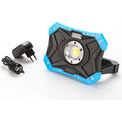 Projecteur avec batterie rechargeable et poignée magnétique 20w cob ip54 alyco ALYCO 199222 (1/5)