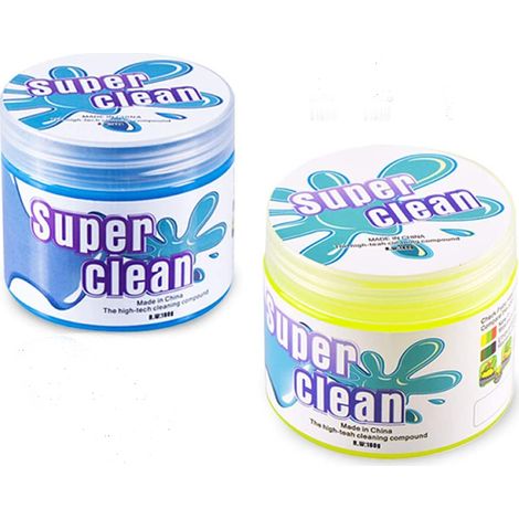 Gel nettoyant universel pour clavier Super Clean. Élimine rapidement les taches sur les tablettes, les claviers d'ordinateurs portables, les grilles d'aération, les appareils photo, les imprimantes et (1/5)