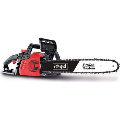 Scheppach Tronçonneuse électrique CSE2600 - 2400W - longueur du guide 45,5 cm - coupe max 44 cm - vitesse de coupe 15 m/s