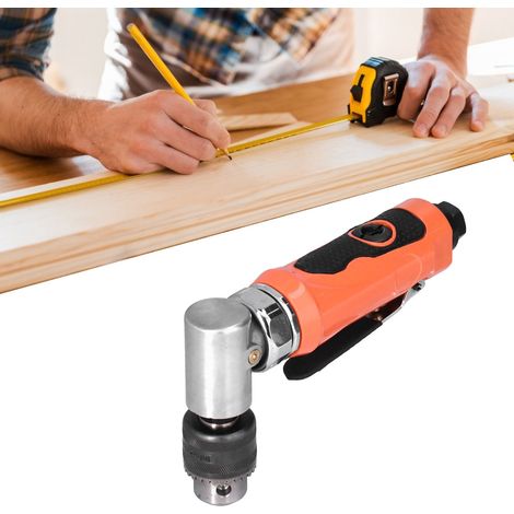 Perceuse pneumatique coudée KP-555L 90° 1/4" - Perceuse pneumatique d'angle 6 mm (style japonais) (1/5)
