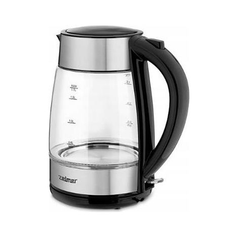 Zelmer ZCK8011 Hervidor eléctrico 1,7L Negro Plata (1/2)