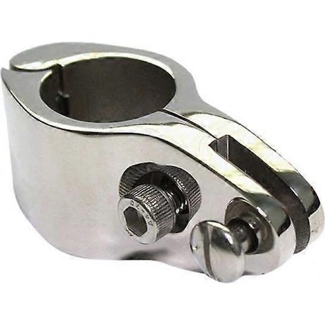 4X Pince coulissante à mâchoire articulée pour bimini de bateau, compatible avec les tubes de 1 pouce (1/5)