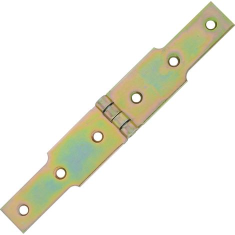 Charnière à congés à nœud roulé modèle 1014 45x275 épaisseur 2,5 mm acier zingué - MONIN – 427230