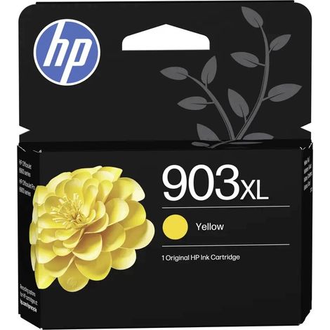 Cartucho de tinta amarilla HP T6M11AE, 1 unidad. (1/3)