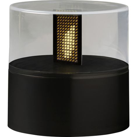 Konstsmide 1897-700 LED-Szenerie Warmweiß LED Schwarz mit Flackereffekt (1/3)
