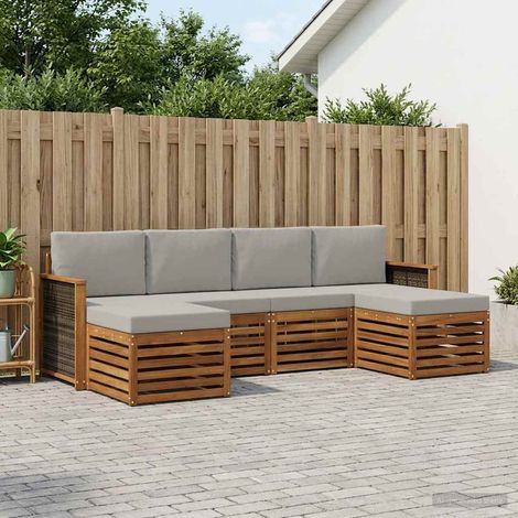 vidaXL Sofagarnituren Massivholz Akazie (1/5)