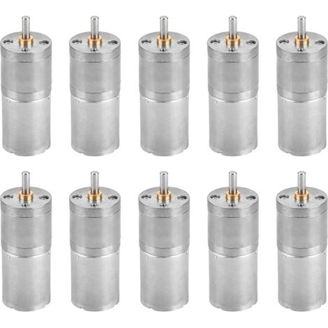10X 25GA-370 DC 12V Mini MotoréDucteur de RéDuction de Vitesse de Moteur de BoîTe de Vitesses pour Serrure ÉLectronique (300 Tr/Min) (1/5)