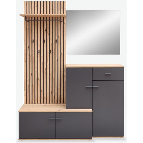 Santomenna Legno laminato - Quercia Artisan / antracite (1/5)