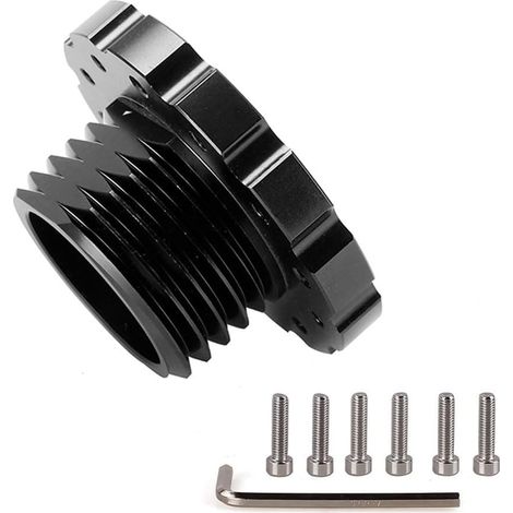Interface de direction de volant T500/t300 incluse pour adaptateur Thrustmaster Pcd 73 mm. Moyeu de 221 cm pour avoir des vis de montage en aluminium, compatible avec les configurations