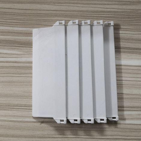 Ensemble de poids pour plaque de base de 127 mm, accessoires en plastique pour stores verticaux/vénitiens (5 pièces) (1/5)
