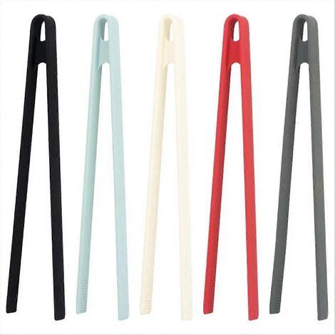 Pinces à toast en silicone, pinces de cuisine, pinces de cuisson antidérapantes (1/5)