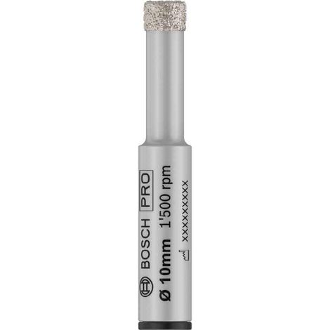 Bosch PRO Trapano Ceramico Asciutto 10 mm Diametro 33 mm Lunghezza