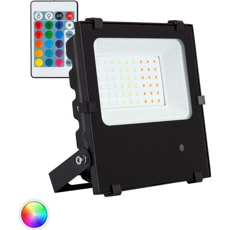 Faretto Proiettore LED 30W 135lm/W IP65 HE PRO Regolabile   RGB (1/5)