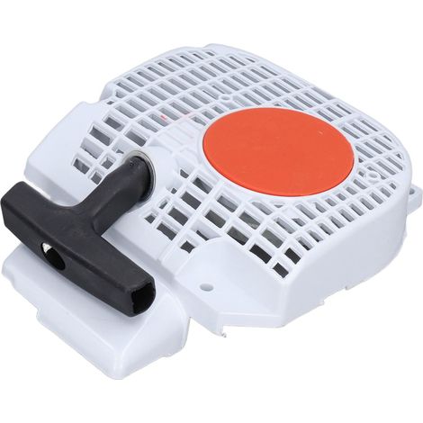Lanceur de démarrage ABS pour tronçonneuses 021 023 025 MS210 MS230, pièce détachée 1123 080 1802, kit de rappel avec poulie, compatible remplacement d'origine (1/5)