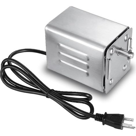 Kit de moteur de barbecue en acier inoxydable, charge nominale : 50-70 kgF (prise UE 220 V) (1/4)