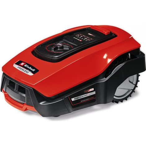 Einhell Mähroboter FREELEXO 600 BT (für bis zu 600 m², Multizonenmäher, Bluetooth App, inkl. 2,5 Ah PXC Akku, 140 m Draht, 200 Haken, 3 Klingen, 4 Klemmen, Installationsset) (1/5)