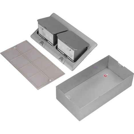 Versenkbare Tischsteckdose, Bodenladestation, Verteilerdose, 250 V, 16 A, J26, langsames Ausklappen (1/5)