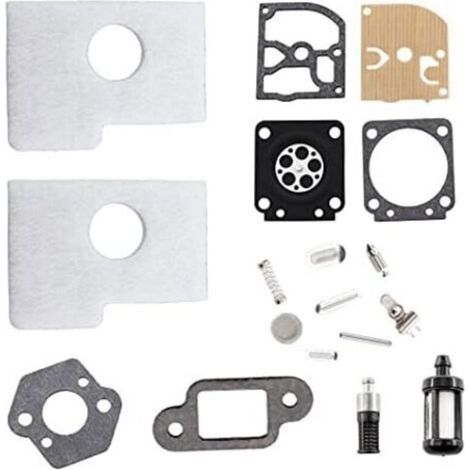 Carburateur- Kit de Carburateur pour Stihl 017 018 MS170 MS180 Tronçonneuse remplacer 1130 124 0800 Zama RB-77 Filtre à Air Membrane Filtre à Carburant (1/4)