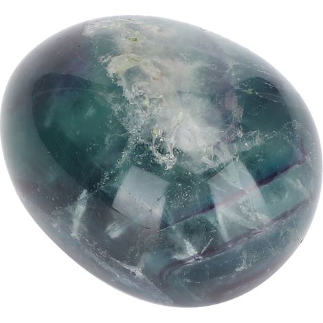Œuf de massage en fluorite naturelle, jade, guérison, cristal coloré, décoration artisanale pour la maison (1/5)