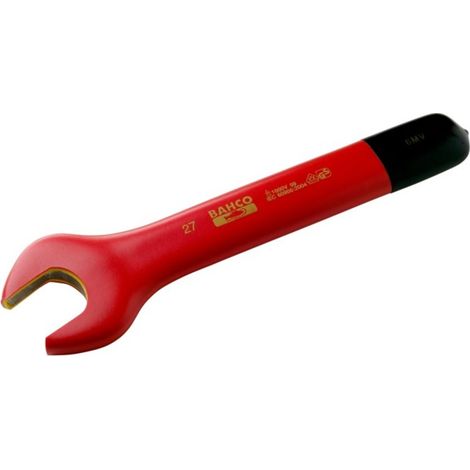 LLAVE FIJA UNA BOCA 1000V 27MM - BAHCO