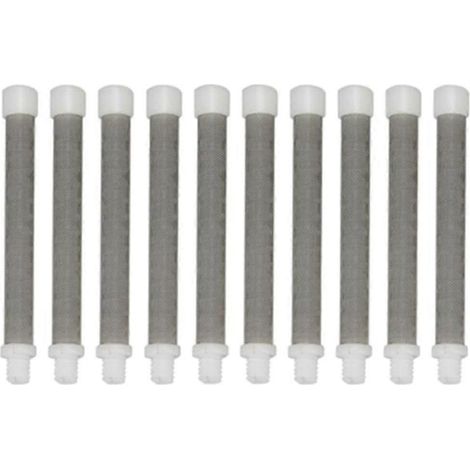 Lot de 10 filtres airless 60 mesh en acier inoxydable 304 pour pulvérisation de peinture airless CorrosSilver (1/5)