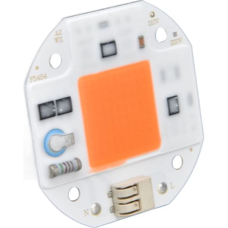 Module LED COB pour la culture de plantes, 110 V, spectre complet 380-800 nm, 50 W. (1/5)