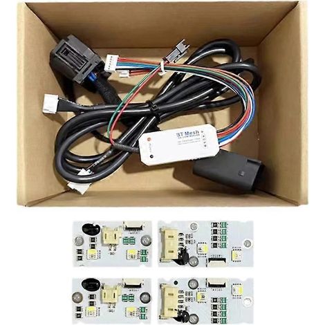 Module LED RGBW compatible avec BMW Série 2 F22 F23 F87 M2 (avant restylage, 2014-2017) pour feux de jour (DRL). (1/5)