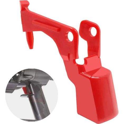 Compatible avec les boutons rouges des aspirateurs Dyson V10 et V11, accessoires pour aspirateur, interrupteur amélioré, bouton de déverrouillage supplémentaire, lot de 3 (1/5)
