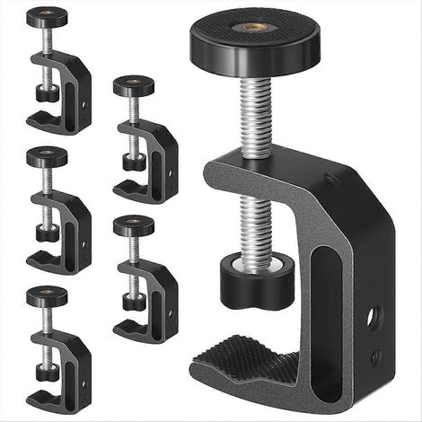 6 Universal-C-Klemmen mit 1/4- und 3/8-Zoll-Gewindebohrungen (1/5)