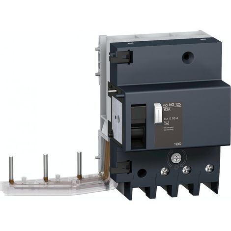 VIGI NG125 3P 63A 30mA-AC SCHNEIDER 19002 BLOC DIFFFERENTIEL 0,03A (1/2)