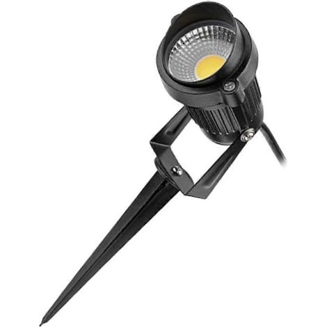 Éclairage paysager extérieur : lampes LED étanches avec prise de terre pour allées, cour et terrasse. Idéales pour les allées, les jardins et les terrasses.