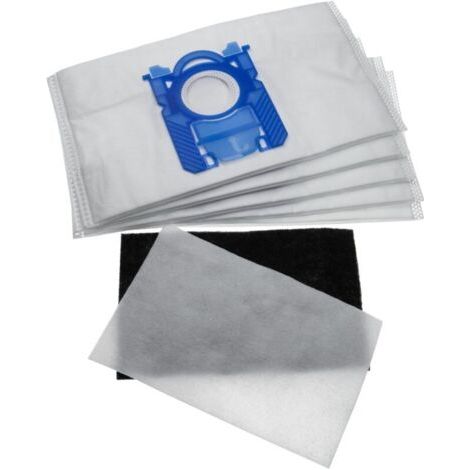 Vhbw – Lot de 14 sacs et filtres pour aspirateur – Compatible Tornado Equipt, Bolido, EASYGO, Essensio, JetMaxx, Calypso, Elégance – Toison et microfibre