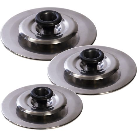 3 Coperchi Magici Antiodore  Ventur Magic In Acciaio Inox 26, 30, 34 Cm (1/5)
