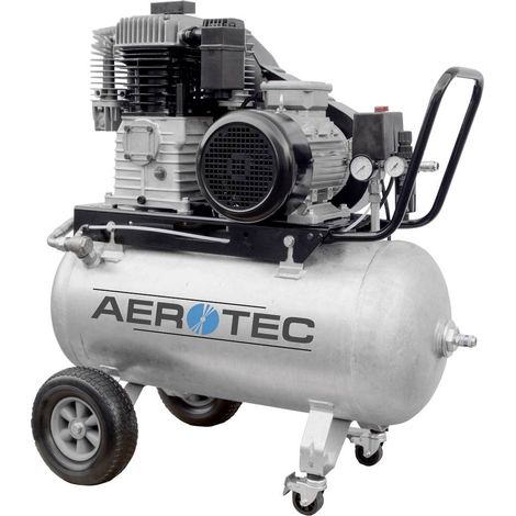 Aerotec 780-90 Z PRO - 400 Volt galvanisé Compresseur lubrifié (1/2)