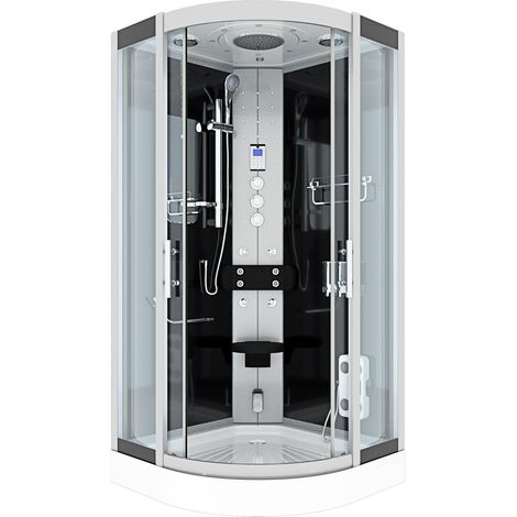 Duschkabine Komplettdusche Fertigdusche Dusche D46-03T1 80x80 cm ohne 2K Scheiben Versiegelung (1/5)