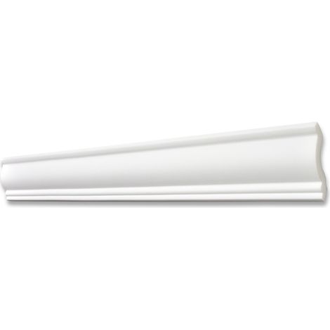 DECOSA Moulure ST50 - polystyrène - blanc - 45 x 50 mm - long. 2 m - 10 pces (=20 m) (1/5)