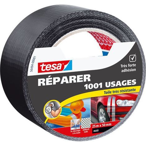 ADH. NOIR EXTRA POWER UNIVERSAL TAPE 25X50
