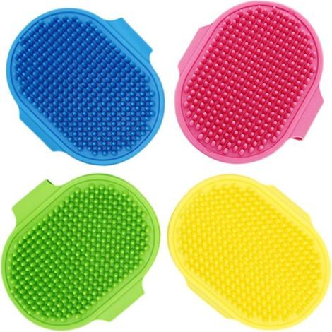Brosse douce pour chat, 4 pièces brosses massage pour chaton, outil brosse d'angle mural, jouets pour chat, brosse autonettoyante pour chat pour portes, tables, murs (1/5)